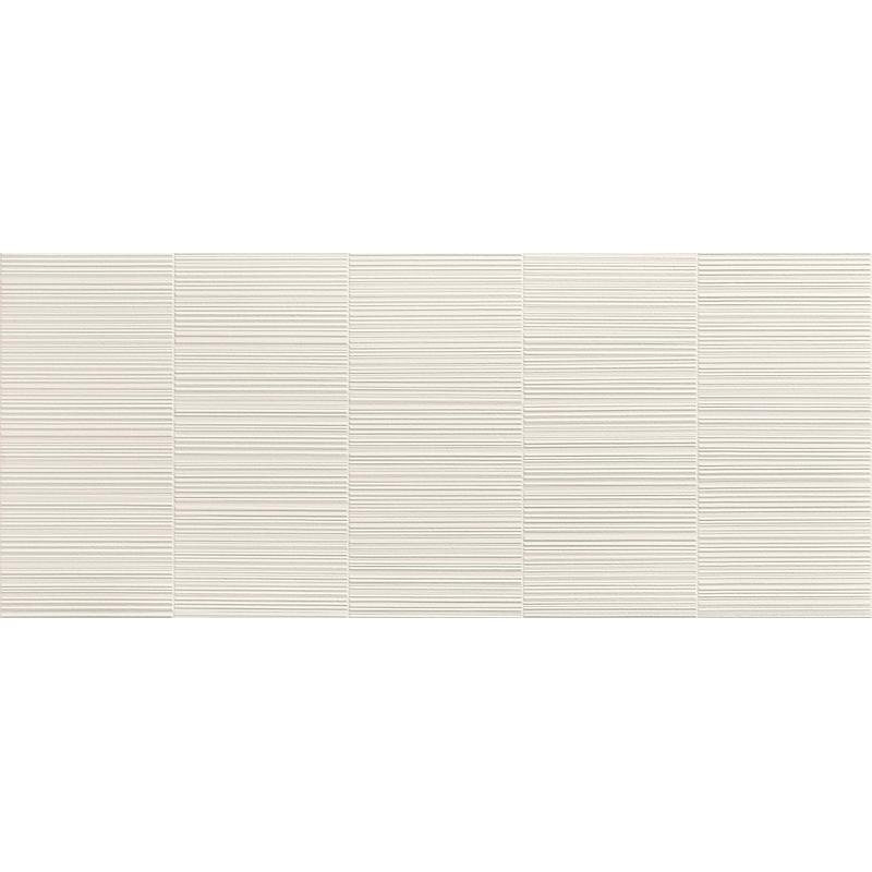 Atlas Concorde 3D WALL PLASTER Barcode White 50x120 cm 8.5 mm Matte