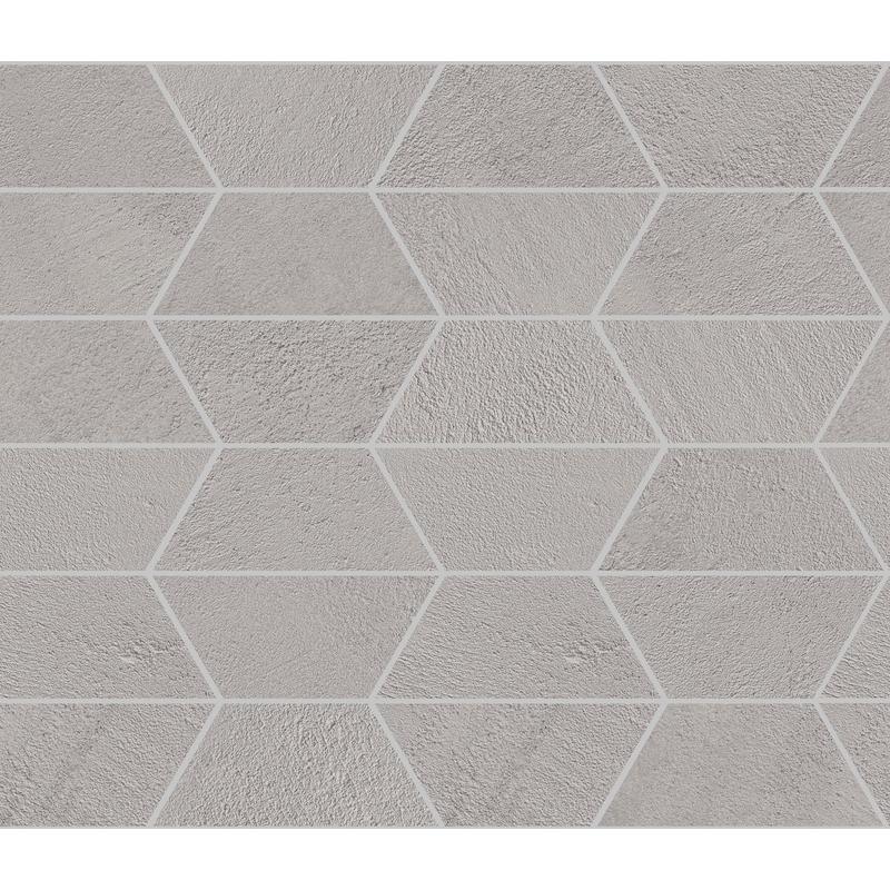 ABK CROSSROAD CHALK Mosaico Gem Grey 30x34 cm 8.5 mm Matte