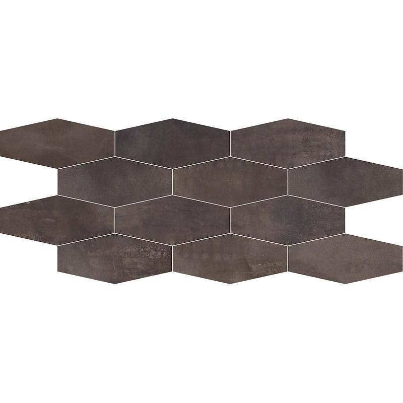 ABK INTERNO 9 Mosaico Losanga Dark 30x60 Matte