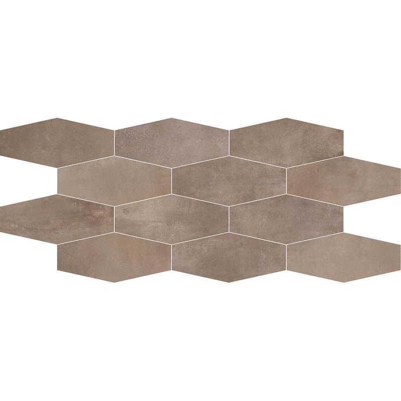 ABK INTERNO 9 Mosaico Losanga Mud 30x60 cm 8.5 mm Matte