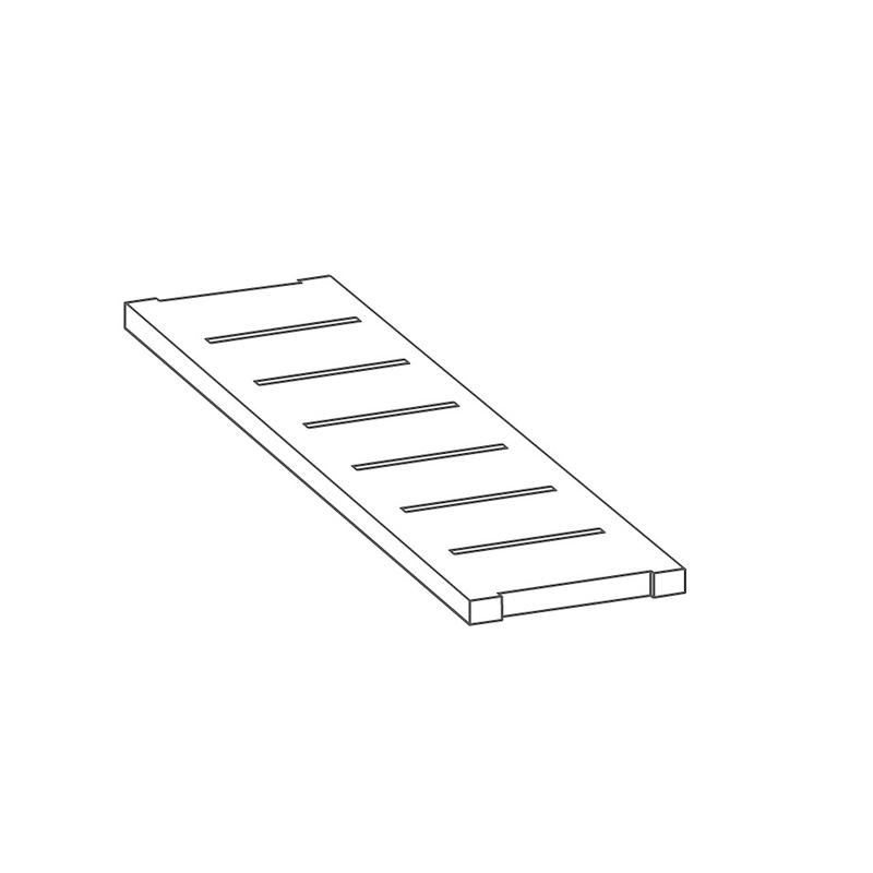 CASTELVETRO AEQUA Griglia Castor 20x60 cm 20 mm Strukturiert