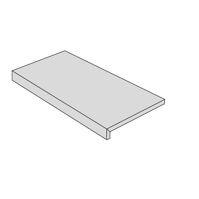 Energieker AGATHOS ELEMENTO L WHITE 30x120x5 cm 20 mm Strukturiert