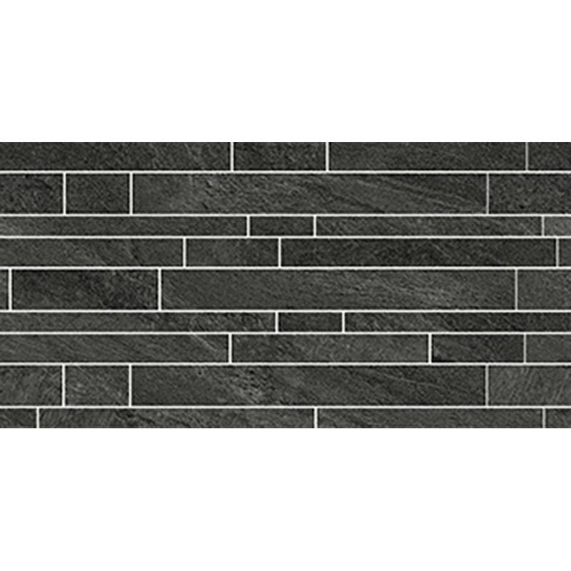 NOVABELL ALL BLACK Mattoncino Nero 30x60 cm 9.5 mm Matte