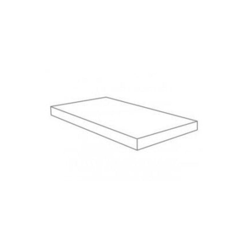 RONDINE ARDESIE Gradino Angolare DX White 33x120x4 cm 9.5 mm Matte