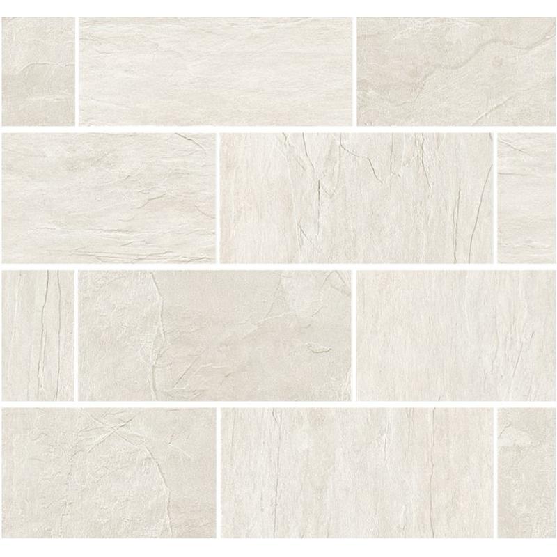 Luxury Design ARDOISE Muretto Blanc 30x30 cm 6 mm Matte