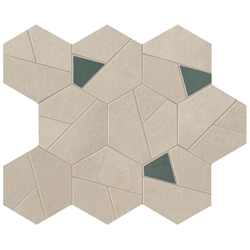 Atlas Concorde BOOST PRO Cream Mosaico Hex 25x28,5 cm 9 mm Matte