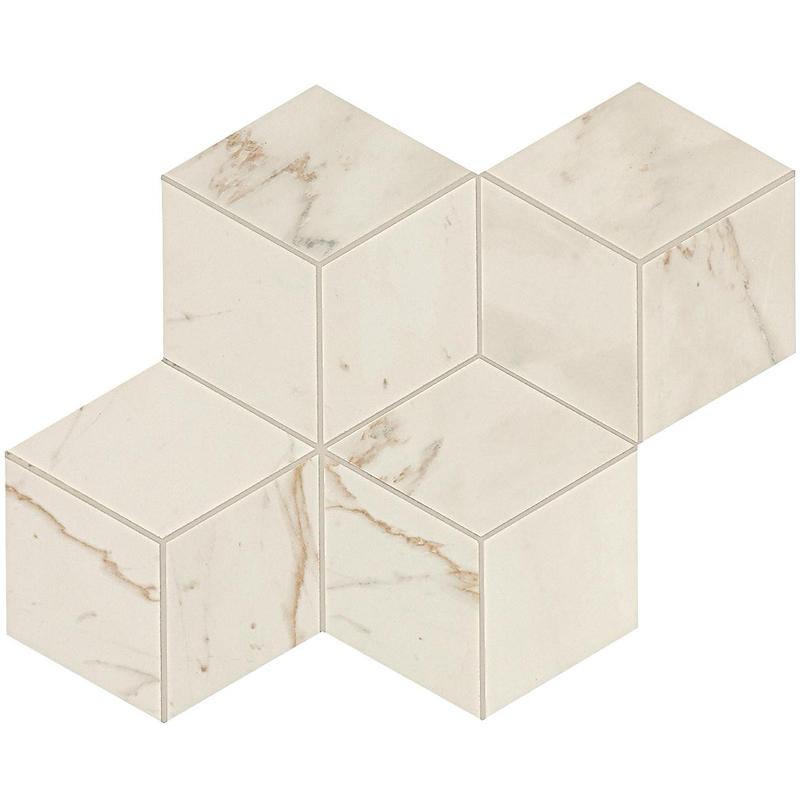 Atlas Concorde MARVEL PRO Cremo Delicato Mosaico Esagono 30x35 cm 9 mm Geläppt