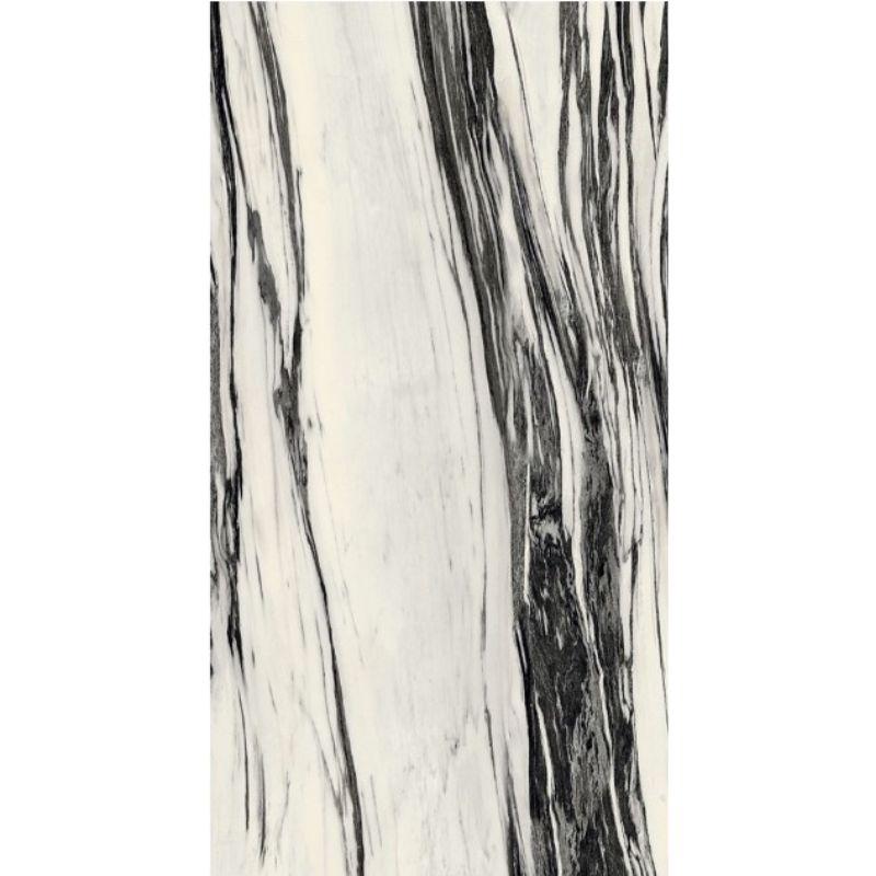 Architectural Design B&W MARBLE FALL 60x120 cm 9 mm Glänzend