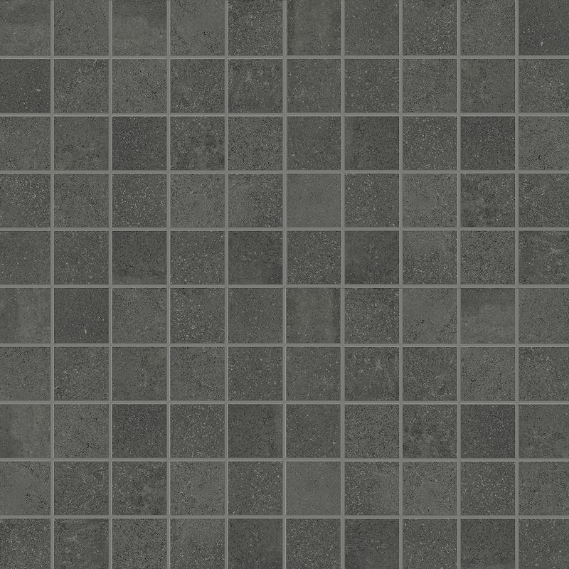 EMIL BE-SQUARE Mosaico Slim Black 30x30 cm 6.5 mm Matte