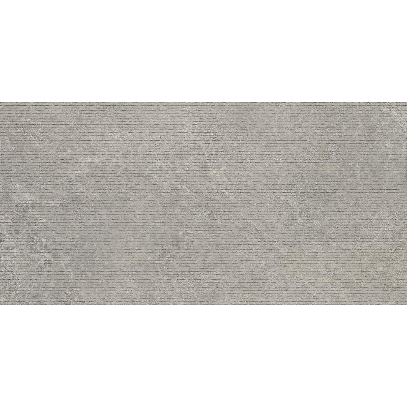 Ceramica Sant'Agostino BERGSTONE Grey Rigato 60x120 cm 9 mm Matte