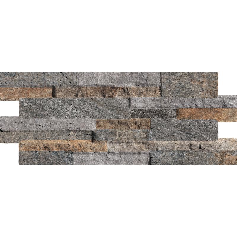 NOVABELL BRICK UP Ocean Mix Quarzite 16x40 cm 9 mm Matte