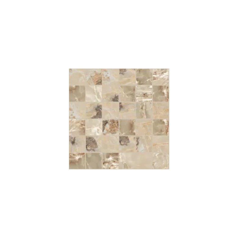 Creative Design ONYX&MORE GOLDEN BLEND MOSAICO 5X5 30x30 cm 9 mm satiniert