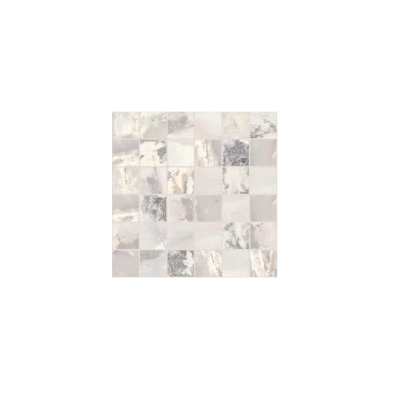 Creative Design ONYX&MORE MOSAICO 5X5 WHITE BLEND 30x30 cm 9 mm Glänzend