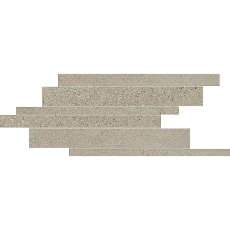 Creative Design PIETRE 3 LIMESTONE TAUPE MODULO LISTELLO SFALSATO 21x40 cm 9 mm Matte