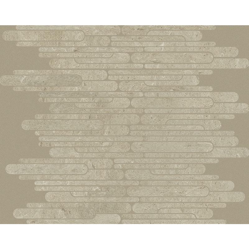 Creative Design PIETRE 3 LIMESTONE ALMOND MOSAICO ELLITTICO 30x30 cm 9 mm Matte