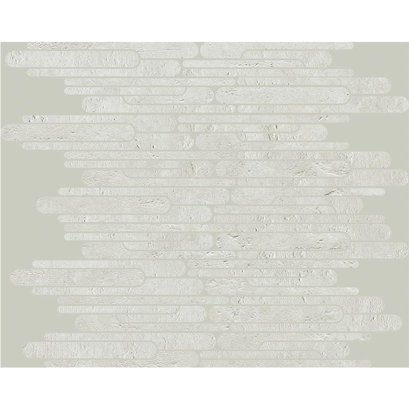 Creative Design PIETRE 3 LIMESTONE WHITE MOSAICO ELLITTICO 30x30 cm 9 mm Matte