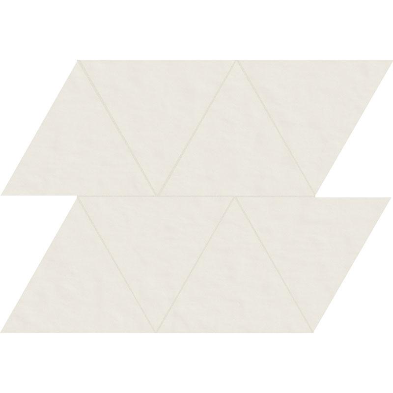 Creative Design NEUTRA 6.0 MOSAICO 01 BIANCO MOSAICO MODULO TRIANGOLO F 10x15 cm 6 mm Matte