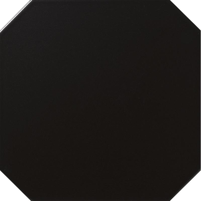 CE.SI. METRO Ottagono Nero 20x20 cm 5.5 mm Matte