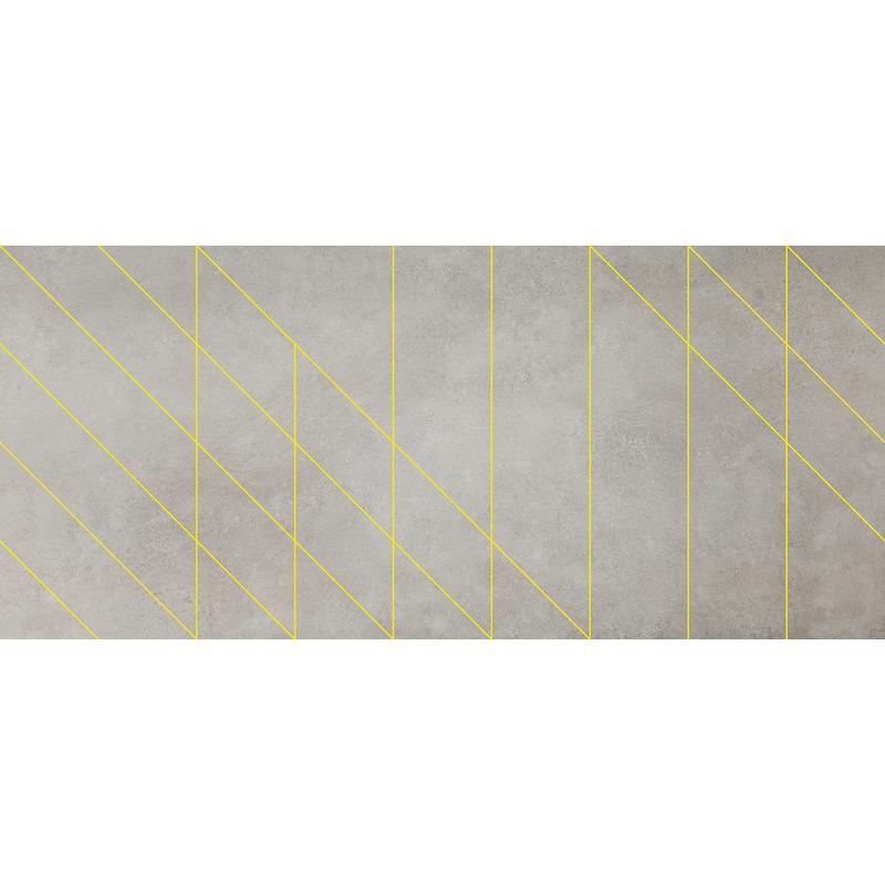 Cedit MATRICE Trama 2 giallo 80x180 cm 9 mm Matte