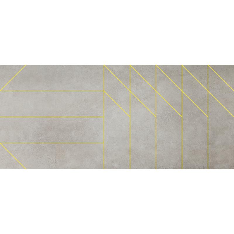 Cedit MATRICE Trama 2 giallo 80x180 cm 9 mm Matte