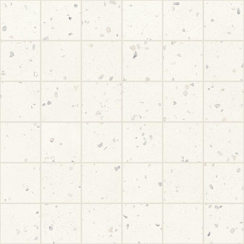 Ceramica Sant'Agostino DECONCRETE MOSAICO DE-MICRO WHITE 30x30 cm 10 mm Matte