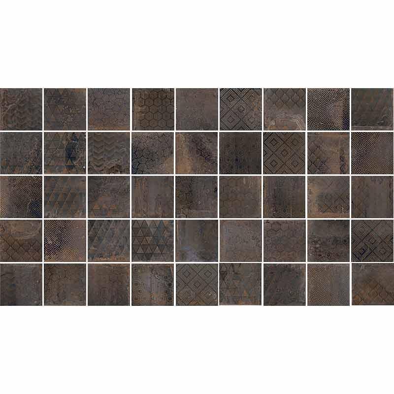 Ceramica Sant'Agostino OXIDART PATCHWORK DARK 20x20 cm 10 mm Matte