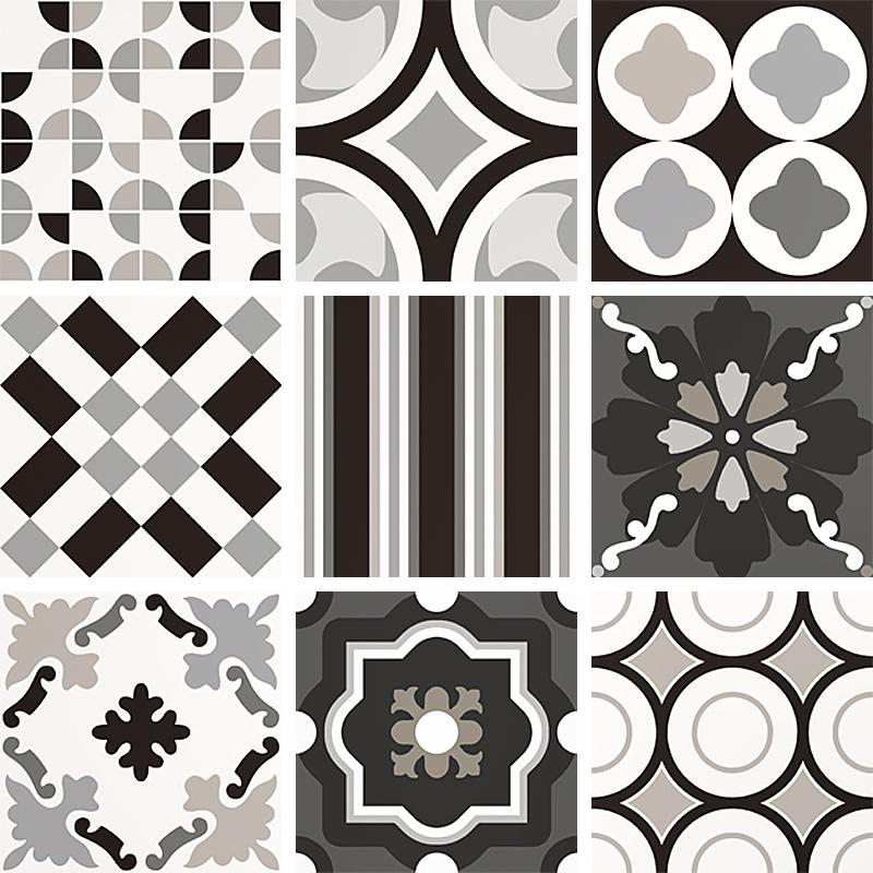 Ceramica Sant'Agostino PATCHWORK B&W MIX 20x20 cm 10 mm Matte