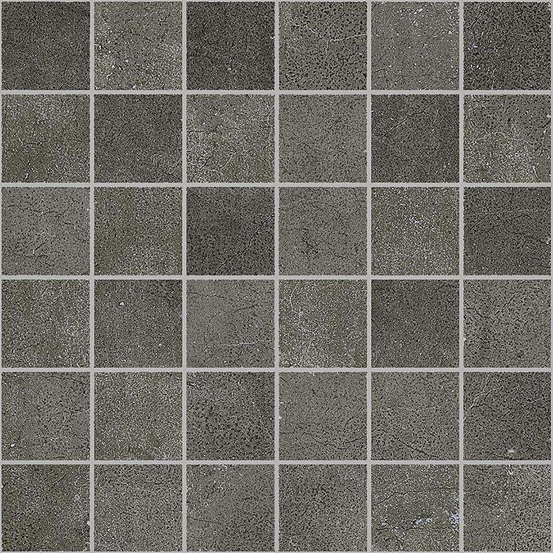 Ceramica Sant'Agostino SET MOSAICO CONCRETE DARK 30x30 cm 10 mm Matte