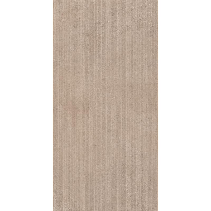 Ceramica Sant'Agostino SILKYSTONE Silkystone Rigato Taupe 60x120 cm 10 mm Gerillte