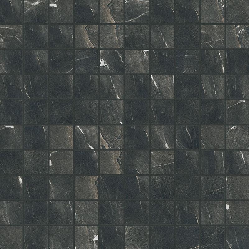 Contemporary Design TIMELESS BLACK DEEP MOSAICO 30x30 cm 9 mm Matte