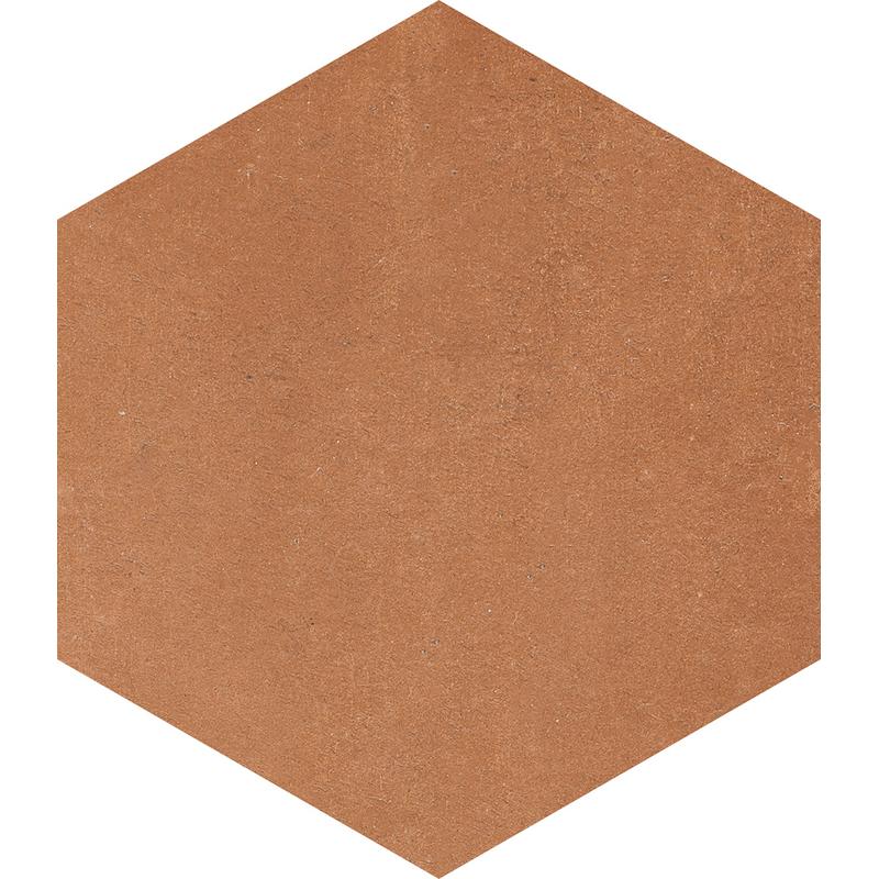 CERDOMUS Crete Esagona Terracotta 19,8x22,8 cm 9 mm Matte