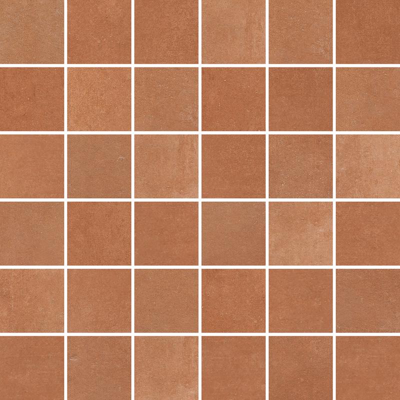 CERDOMUS Crete Mosaico 4,7x4,7 Terracotta 30x30 cm 9 mm Matte