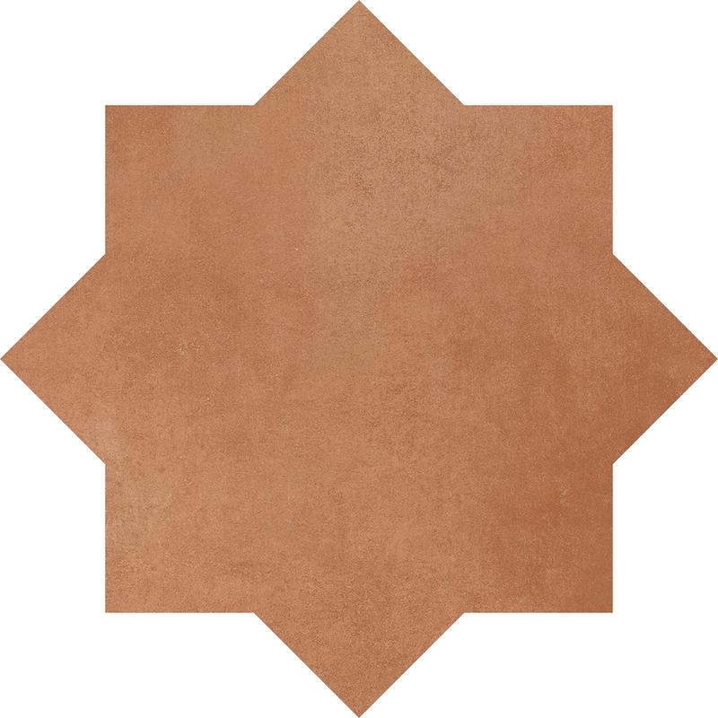 CERDOMUS Crete Star Terracotta 19,6x19,6 cm 9 mm Matte