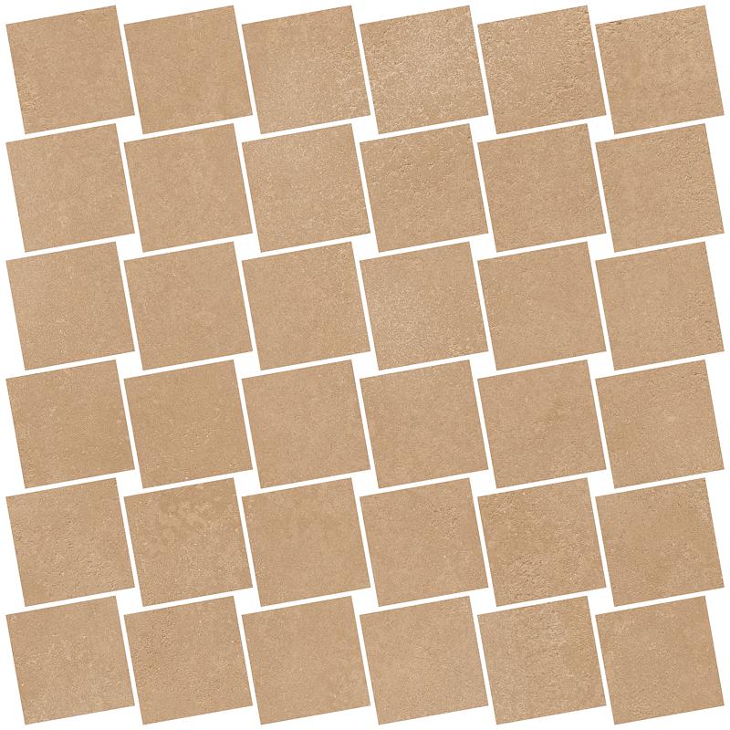 RONDINE CRUDA Mosaico Stucco Sabbia 30x30 cm 8.5 mm Matte