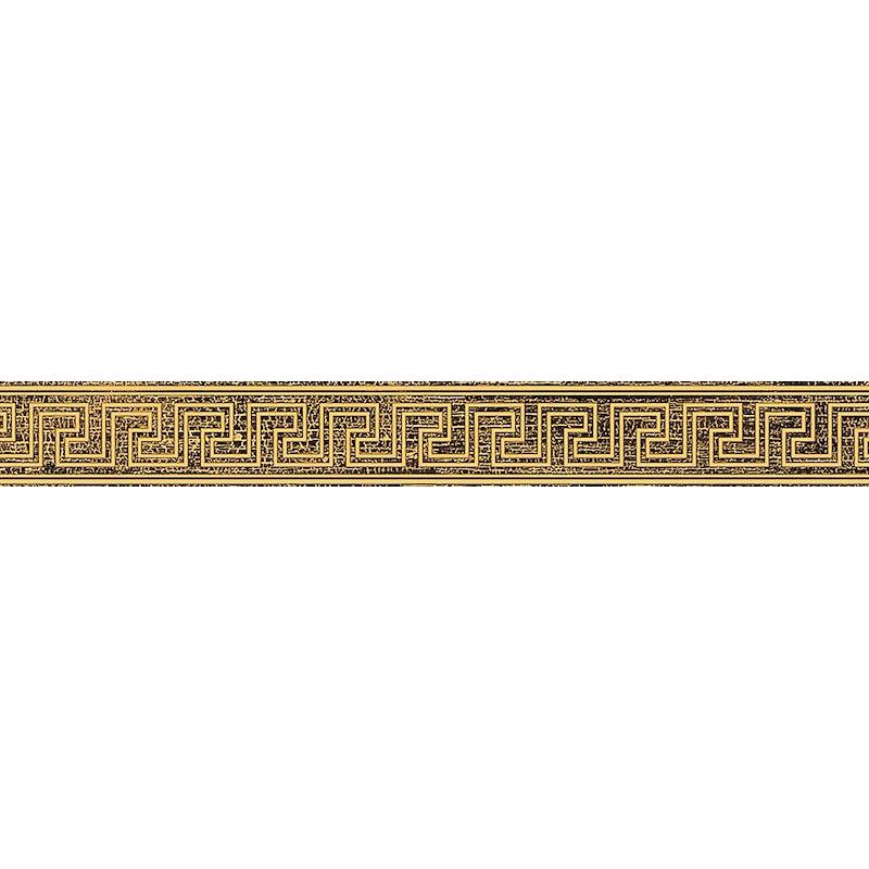 VERSACE ETERNO FASCIA GRECA ORO BROWN 10x80 cm 9.5 mm Matte