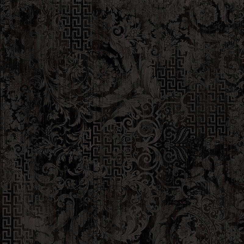 VERSACE ETERNO PATCHWORK CARBON 80x80 cm 9.5 mm Matte