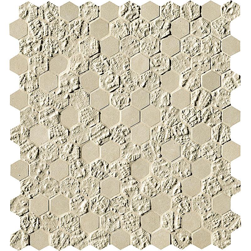 Fap BLOOM BEIGE PRINT ESAGONO MOSAICO 29,5x32,5 cm 8.5 mm Matte