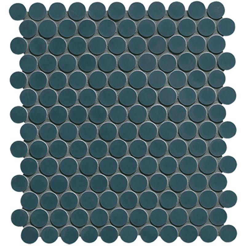 Fap BOSTON PETROLIO MOSAICO ROUND 29,5x32,5 cm 8.5 mm Matte