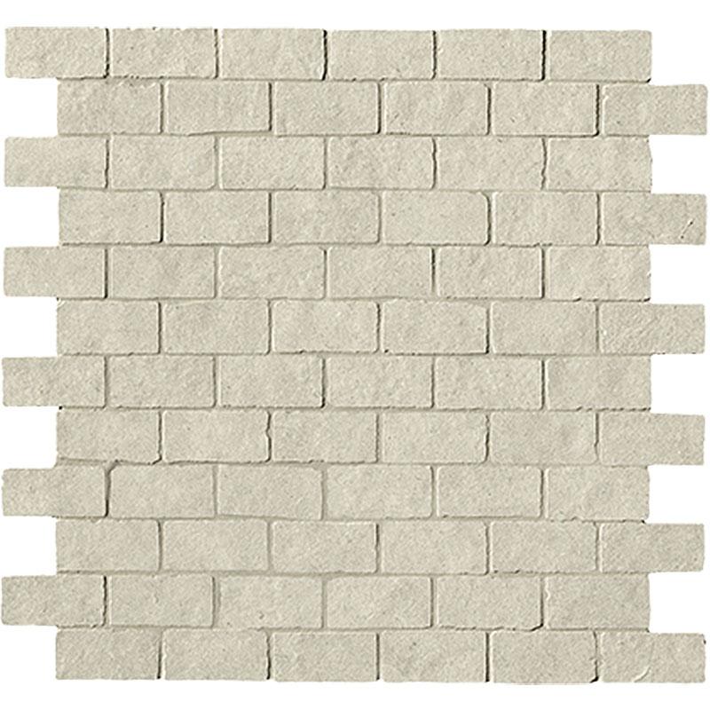 Fap LUMINA STONE GREY BRICK MACROMOSAICO ANTICATO 30,5x30,5 cm 8.5 mm Matte