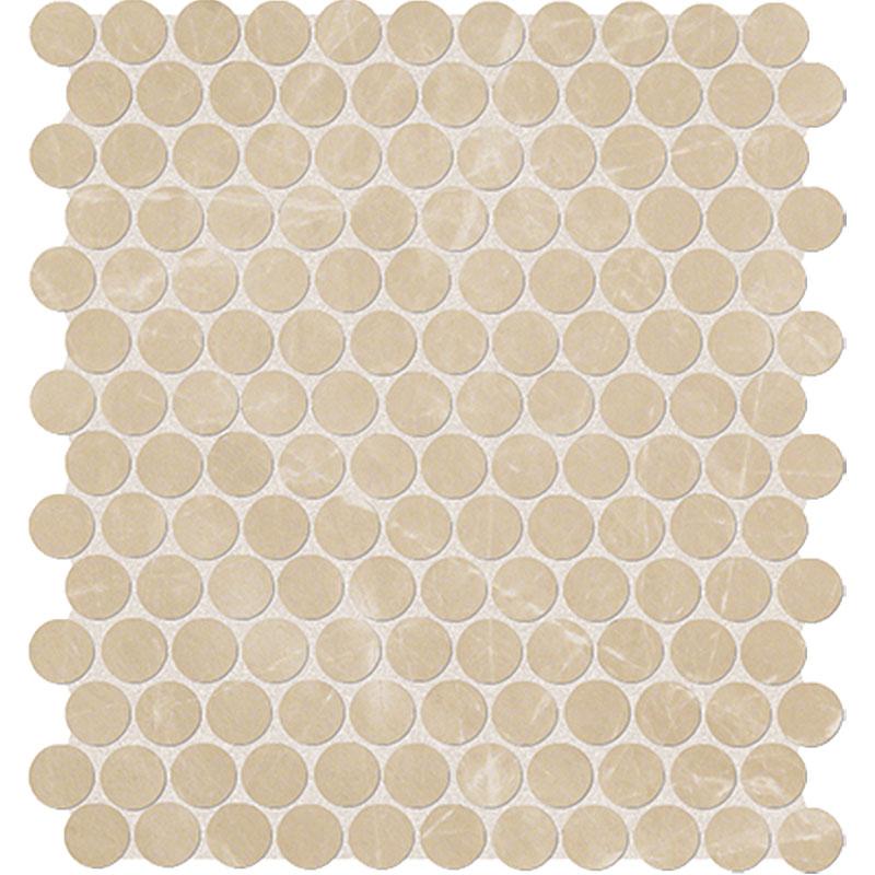 Fap ROMA DIAMOND BEIGE DUNA ROUND GRES MOSAICO 29,5x32,5 cm 9 mm Lux