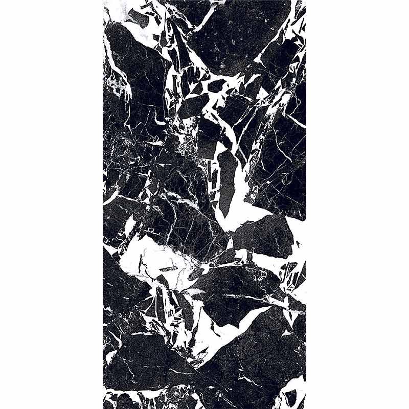 Architectural Design B&W MARBLE FRAGMENT 30x60 cm 9 mm Matte