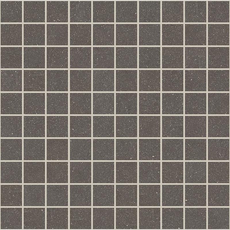 Architectural Design EARTHTECH/ CARBON GROUND MOSAICO 3X3 30x30 cm 9 mm Comfort