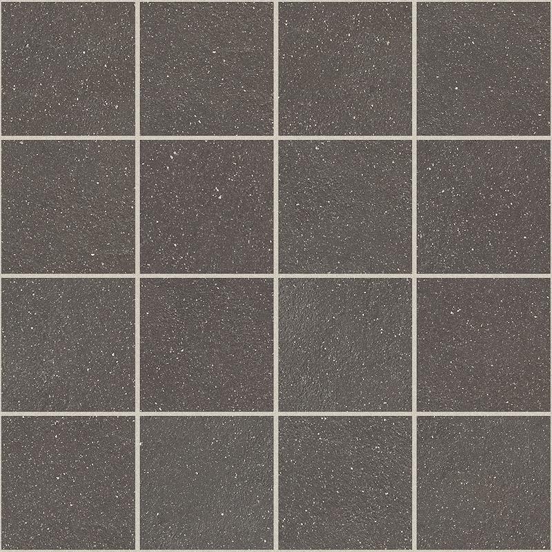 Architectural Design EARTHTECH/ CARBON GROUND MOSAICO 7,5X7,5 30x30 cm 6 mm Comfort