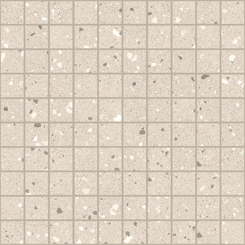 Architectural Design EARTHTECH/ PUMICE FLAKES MOSAICO 3X3 30x30 cm 9 mm Comfort