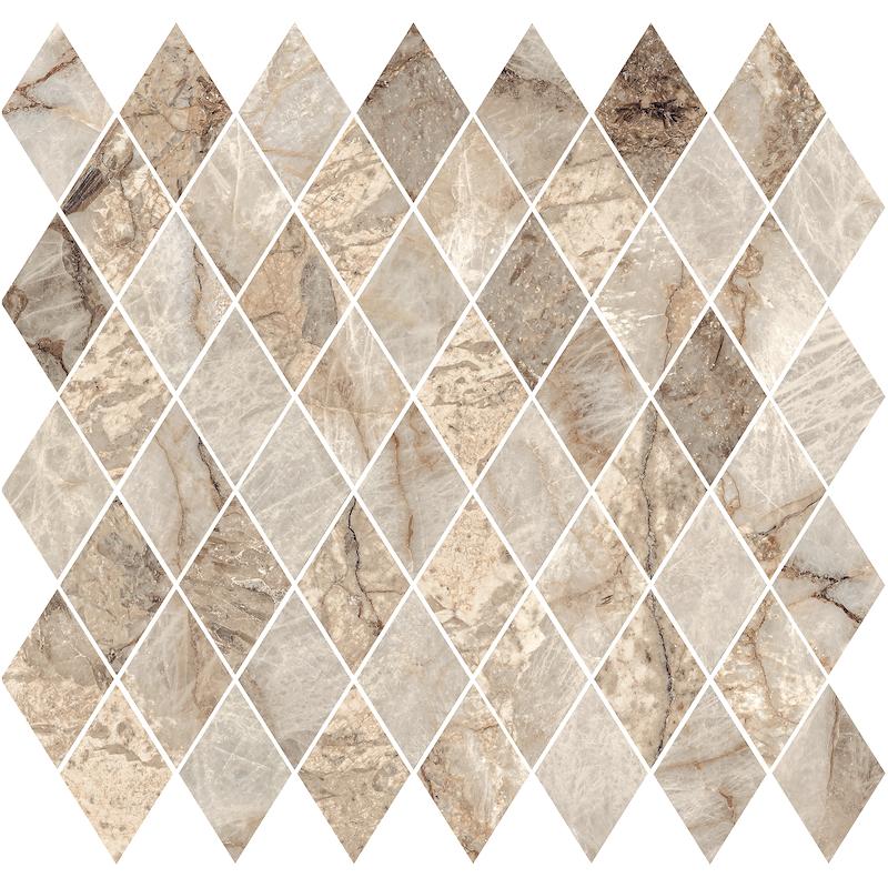 La Fabbrica AVA GEMSTONE Rombo Desert 30x30 cm 8.8 mm Geläppt