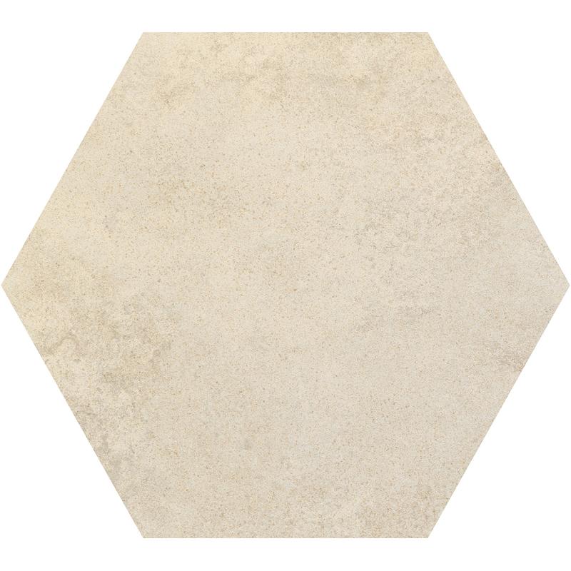 Gigacer ELEMENTA SMALL HEXAGON IVORY STONE 18x16 cm 6 mm Matte