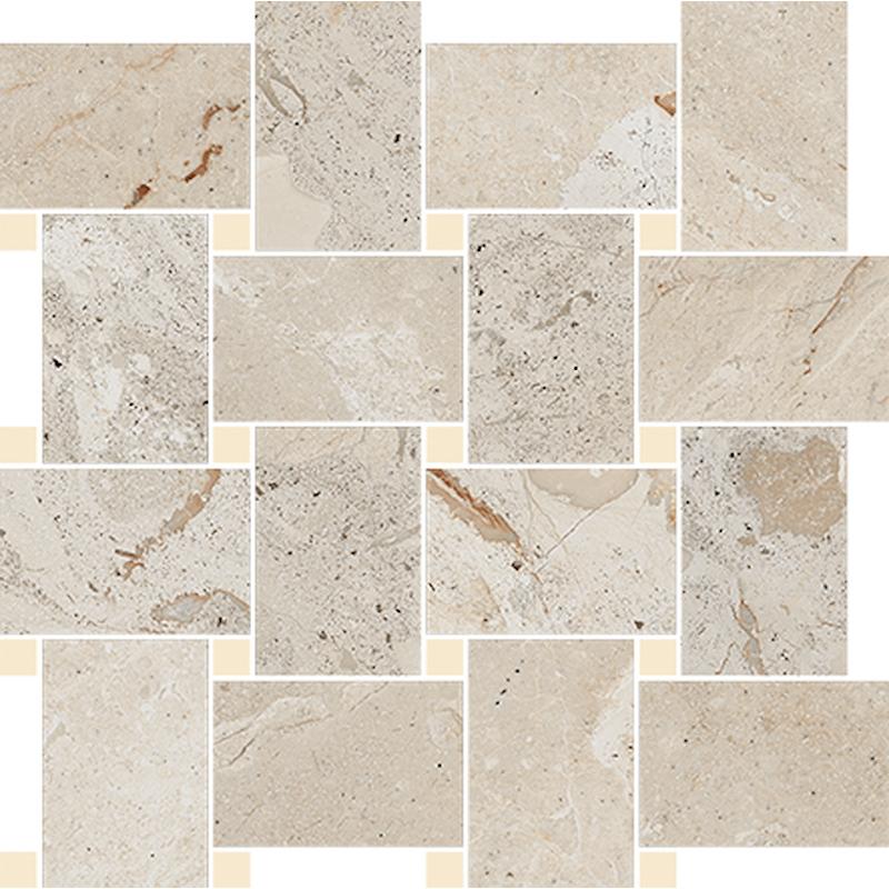 CERDOMUS Karnis Mosaico Contrasti Sand 30x30 cm 9 mm glatt