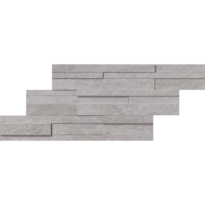 Lea Ceramiche WATERFALL MURETTO 3D SILVER FLOW 30x60 cm 10.5 mm Geläppt