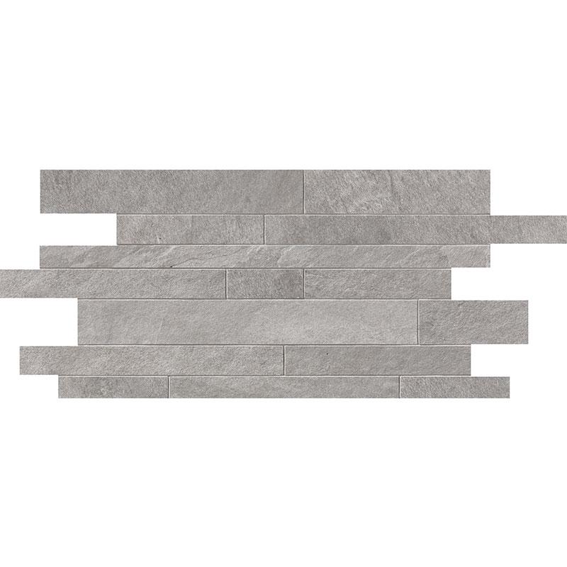 Lea Ceramiche WATERFALL MURETTO SILVER FLOW 30x60 cm 10.5 mm Geläppt