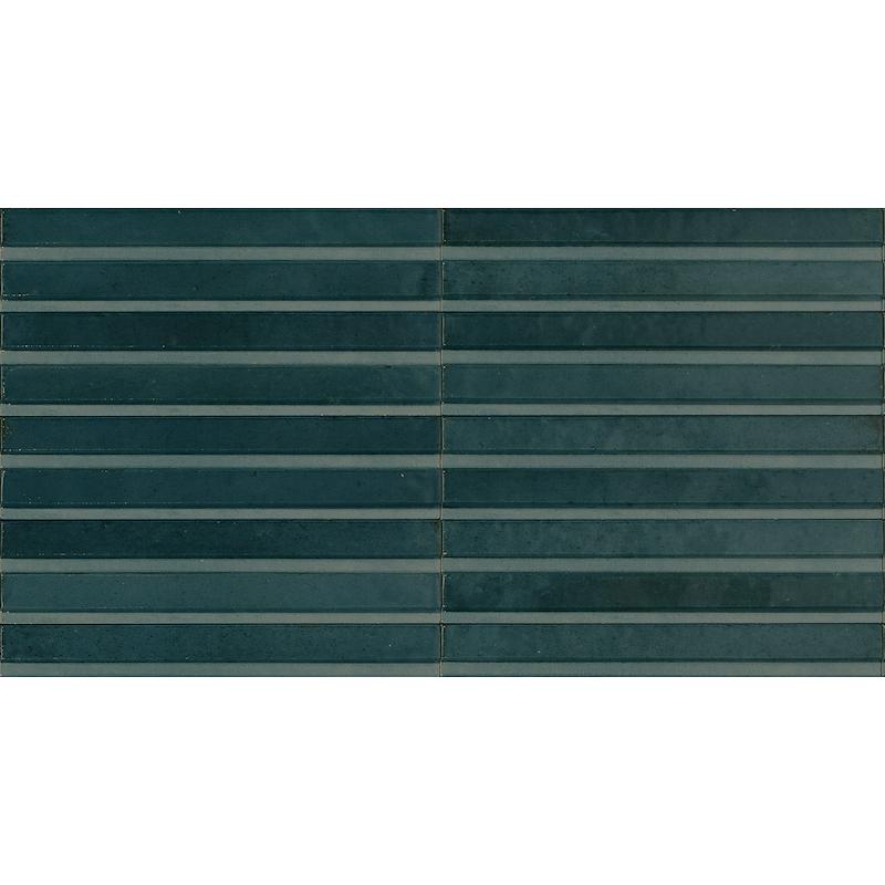 Marazzi LUME 3D Rake Blue 6x24 cm 14 mm Lux